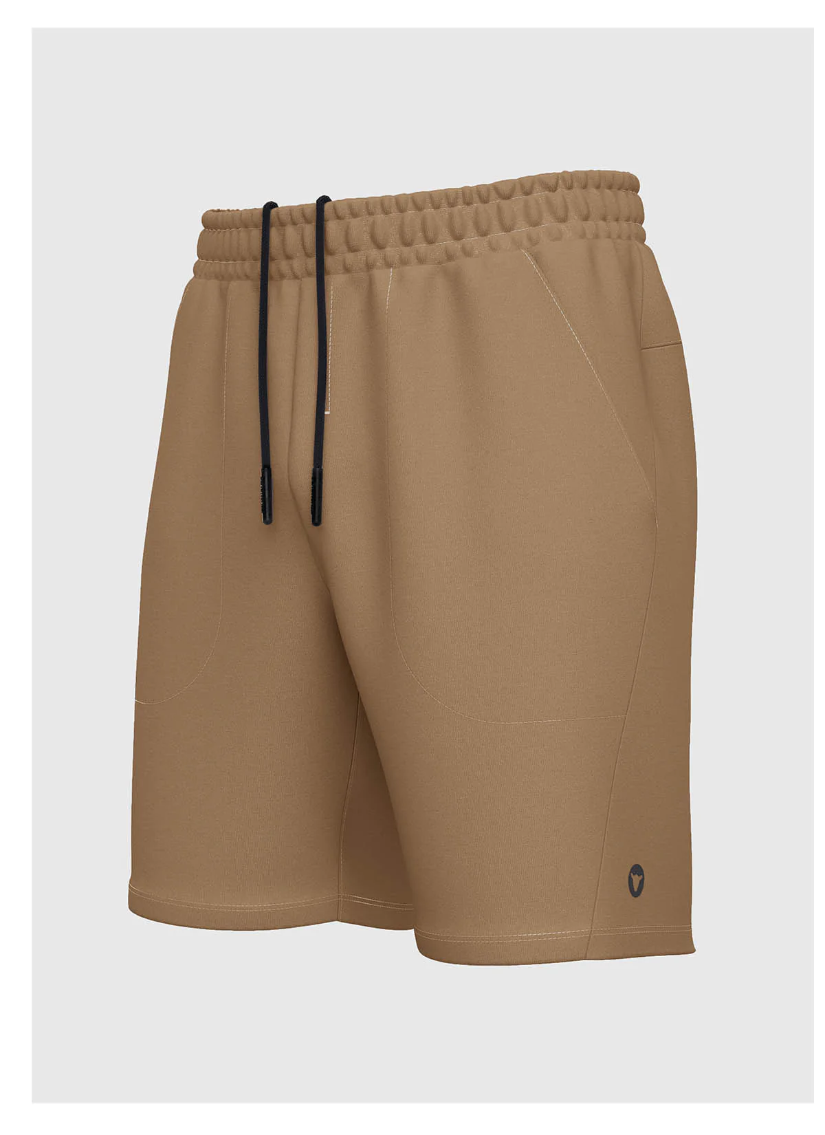 Men's Flex 9" Gym Short - Walnut - Image 4