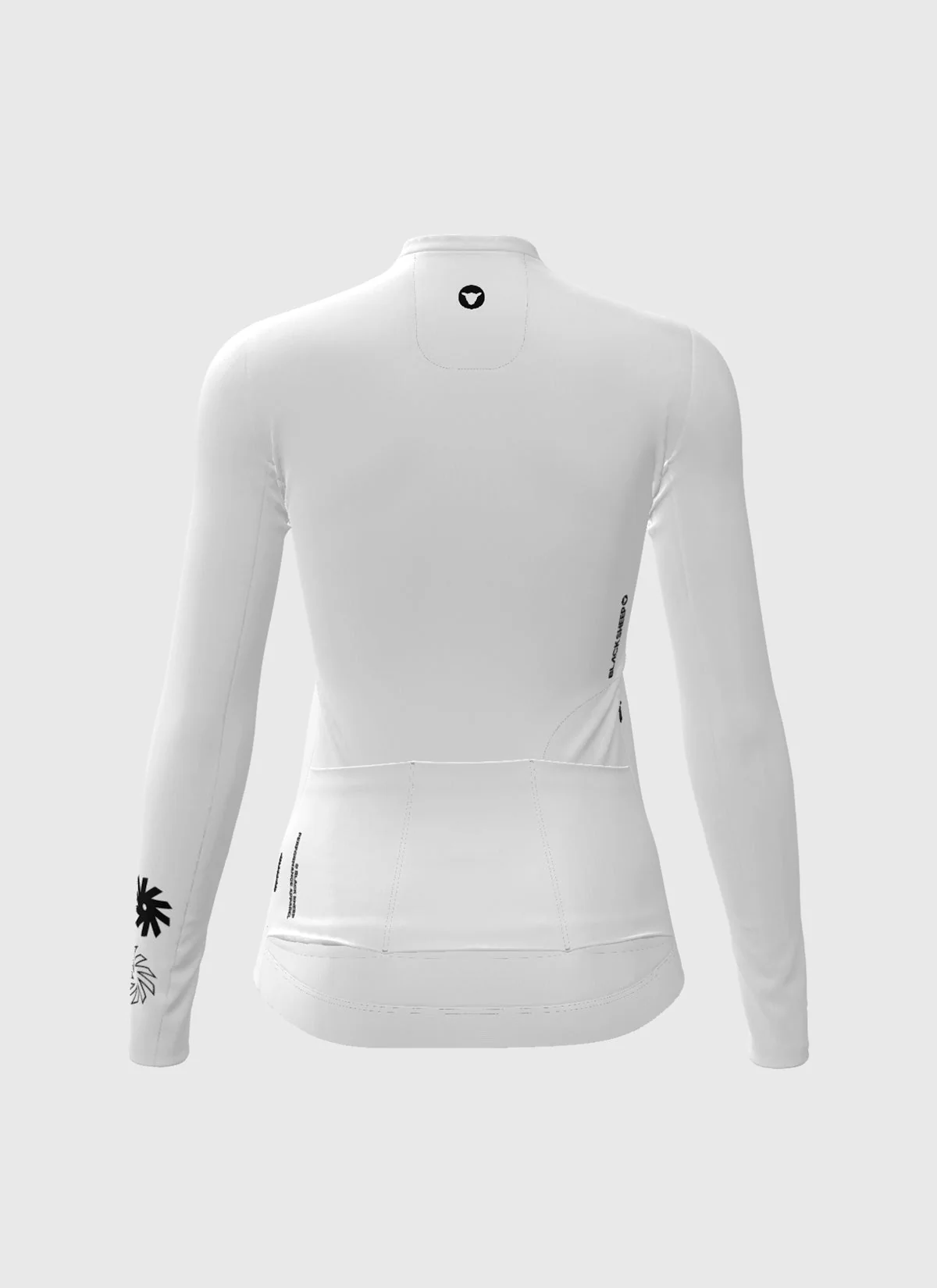 Women's Aero LS Jersey - Performance White - Image 4