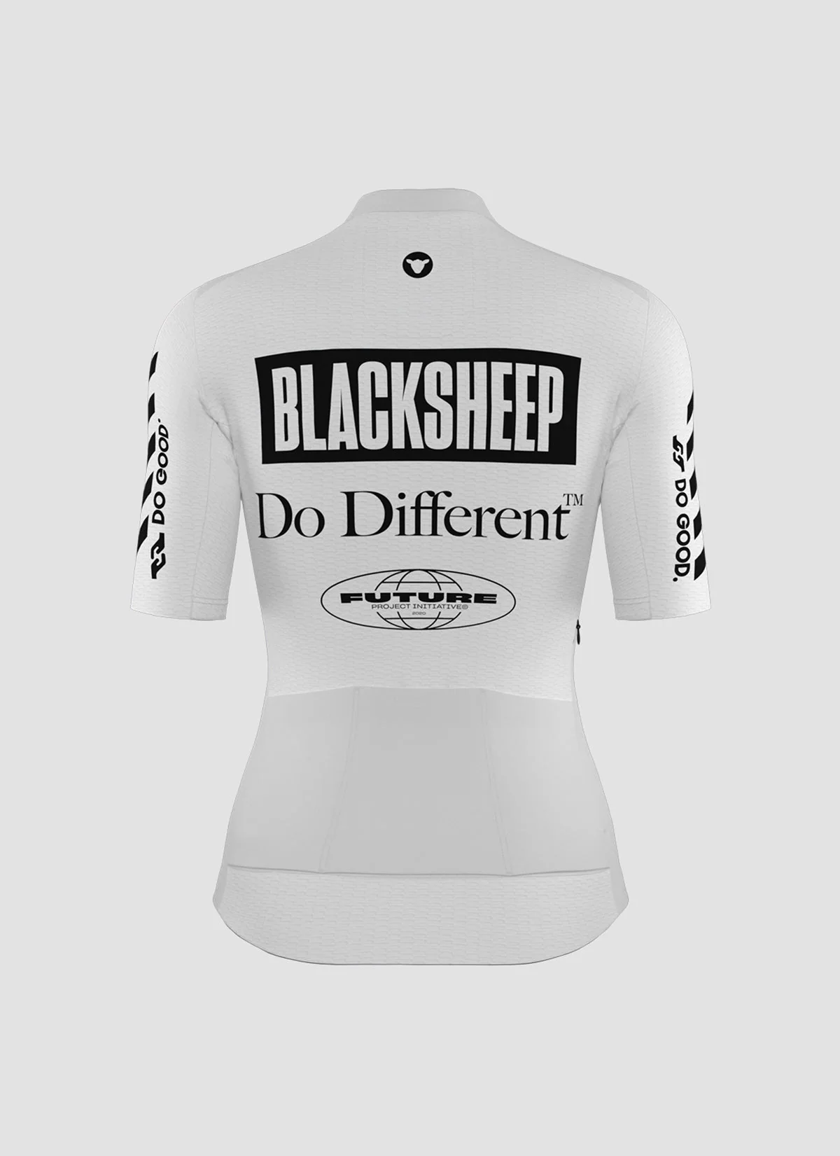 Women's Aero SS Jersey - Future Mono White - Image 4