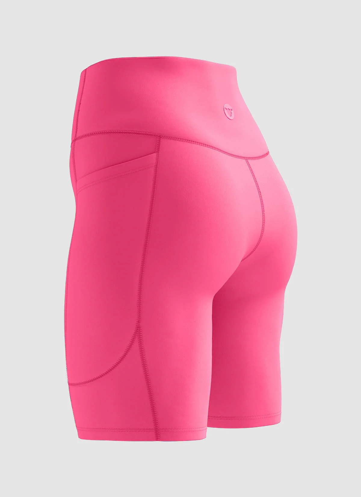 Women's Flex Half Tights - Hot Pink - Image 4