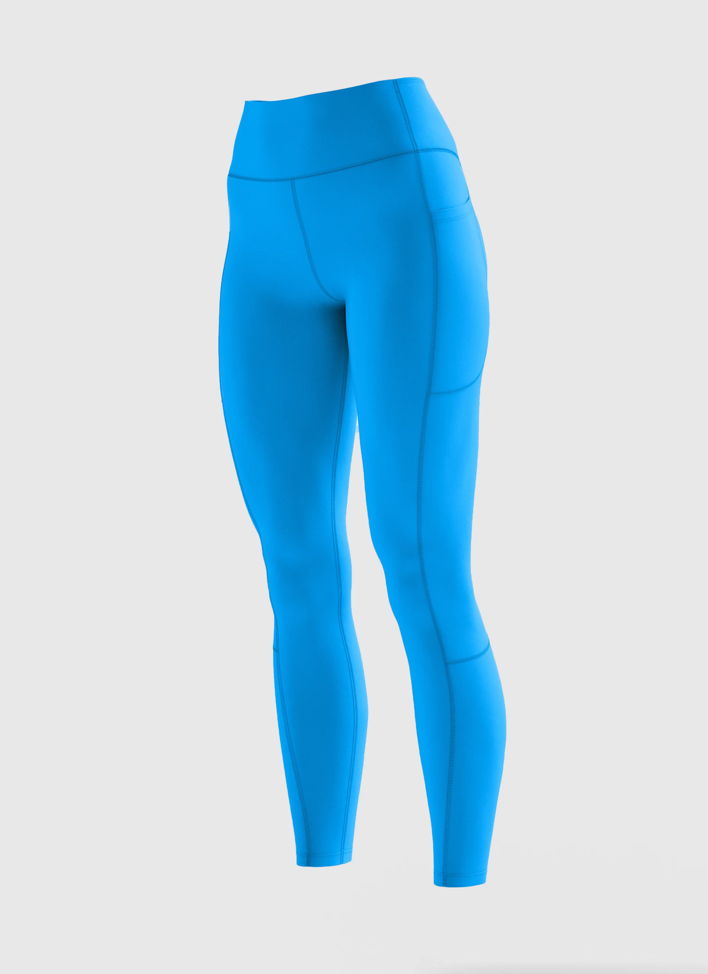 Women's Flex Tights - Victoria Blue - Image 4